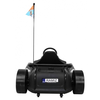 Gokart Speed 7 Drift King na akumulator dla dzieci Szary + Funkcja driftu + Sportowe siedzenie + 2 Prędkości + EVA